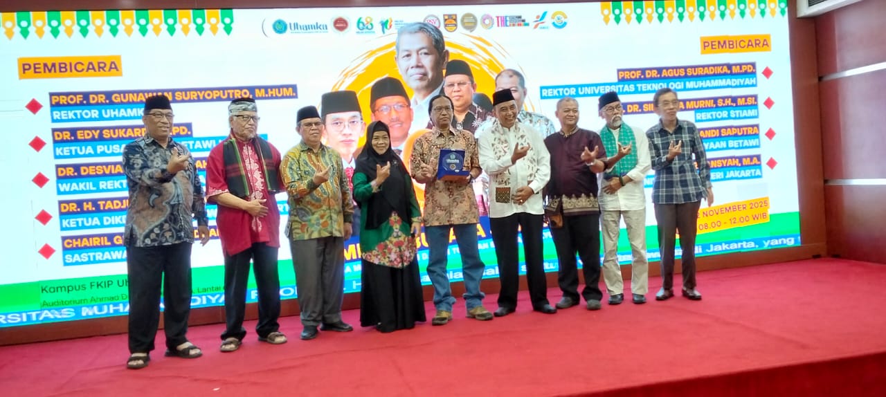 Berdedikasi dalam Melestarikan Budaya Betawi, Chairil Gibran Ramadhan Dianugerahi UHAMKA Award 2025
